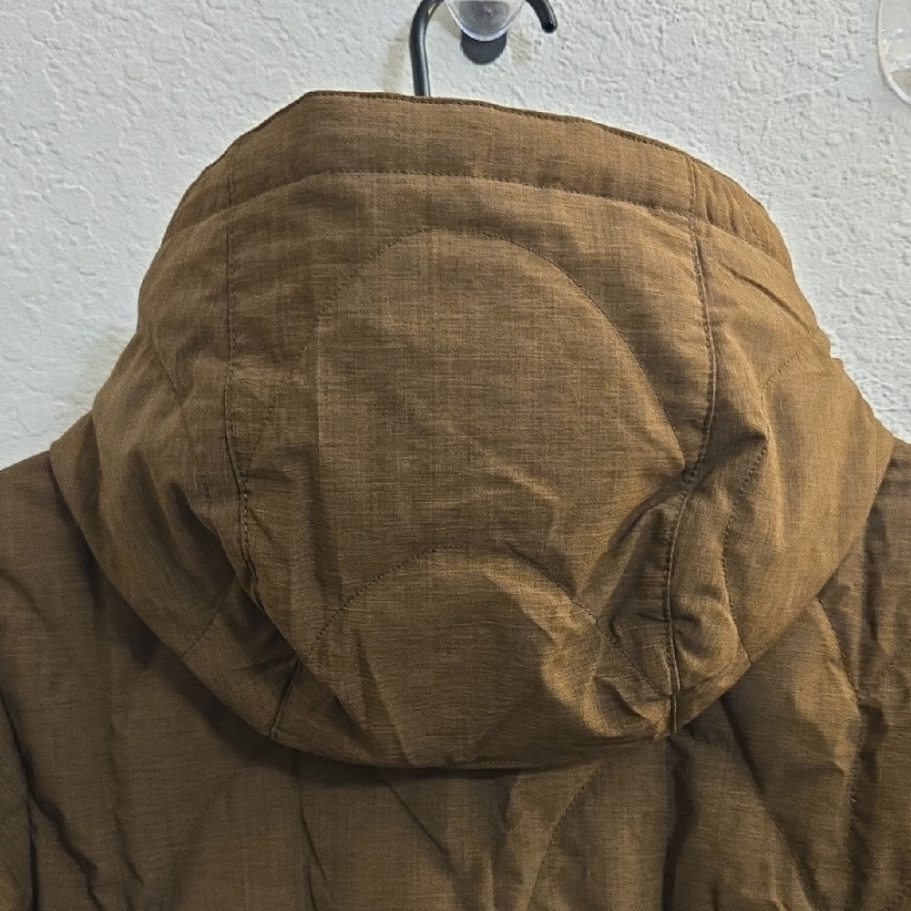 Outdoor Research Hooded Long Puffer Jacket - Tech Brown - Medium - Picture 15 of 16